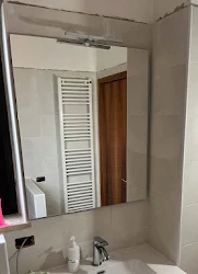 Foto cliente trasformazione vasca in doccia - Claudia Di Mauro